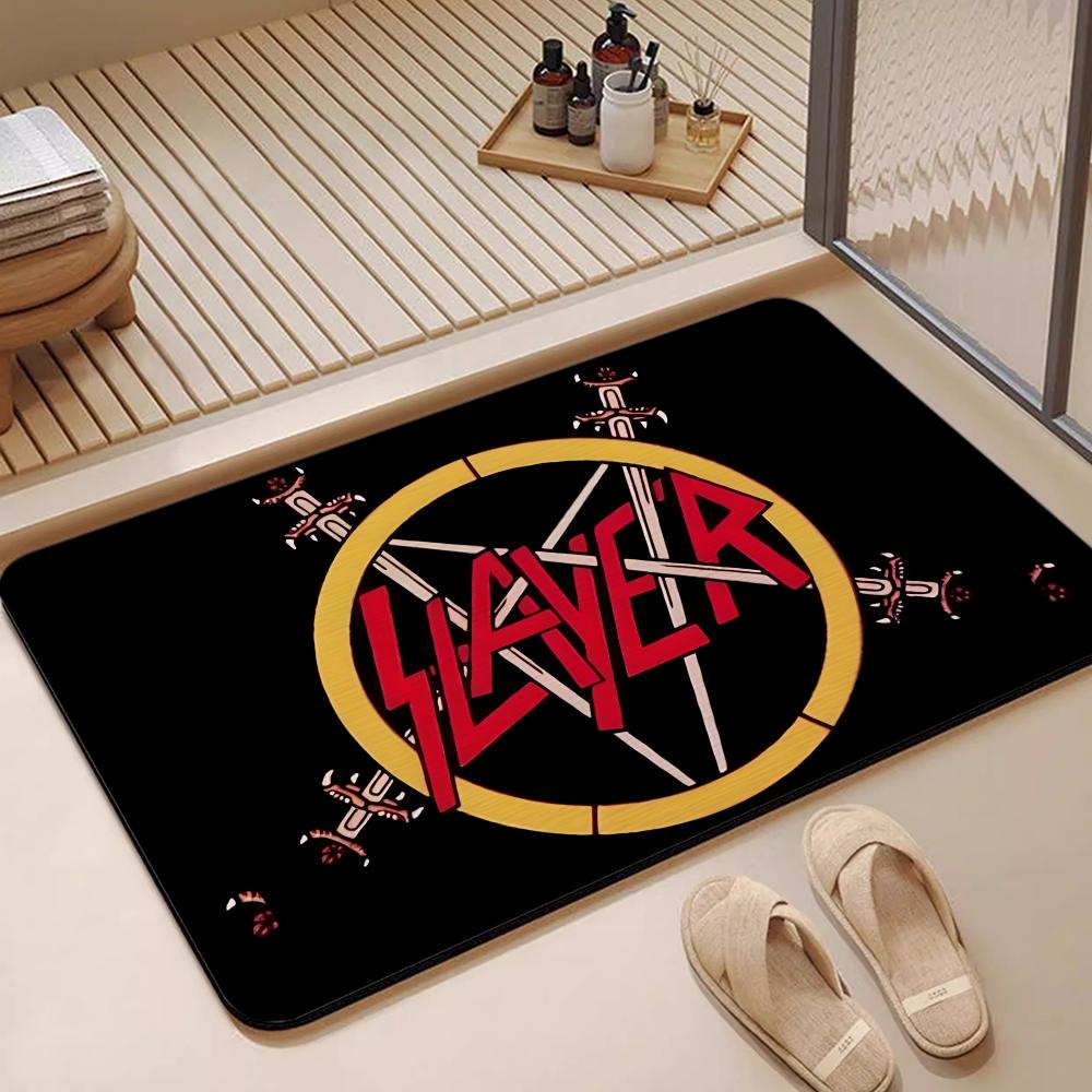 Quick Dry Diatomite Bath Mat - フロアマット 珪藻土バスマット 速乾 吸水性 マルチシーンマット メタルバンド
