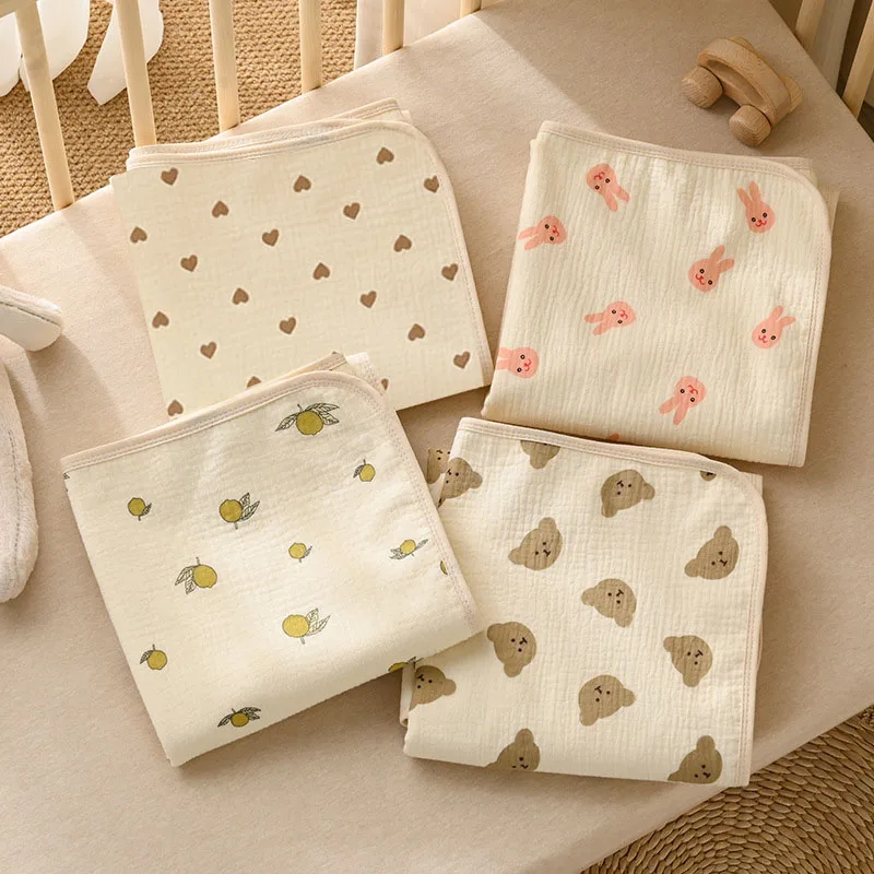 Waterproof Mattress Protector Breathable - 赤ちゃん用の再利用可能なマット,綿のマットレス,防水,変化するフロアカバー,新生児用