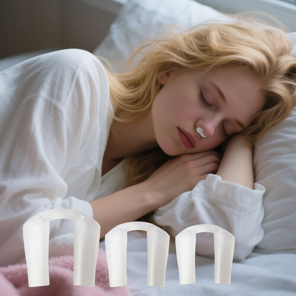 Anti Snore Contour Pillow - 術後鼻形成術用鼻孔サポートシリコン整形矯正器 鼻固定器 シリカゲル鼻クリップ いびき防止用