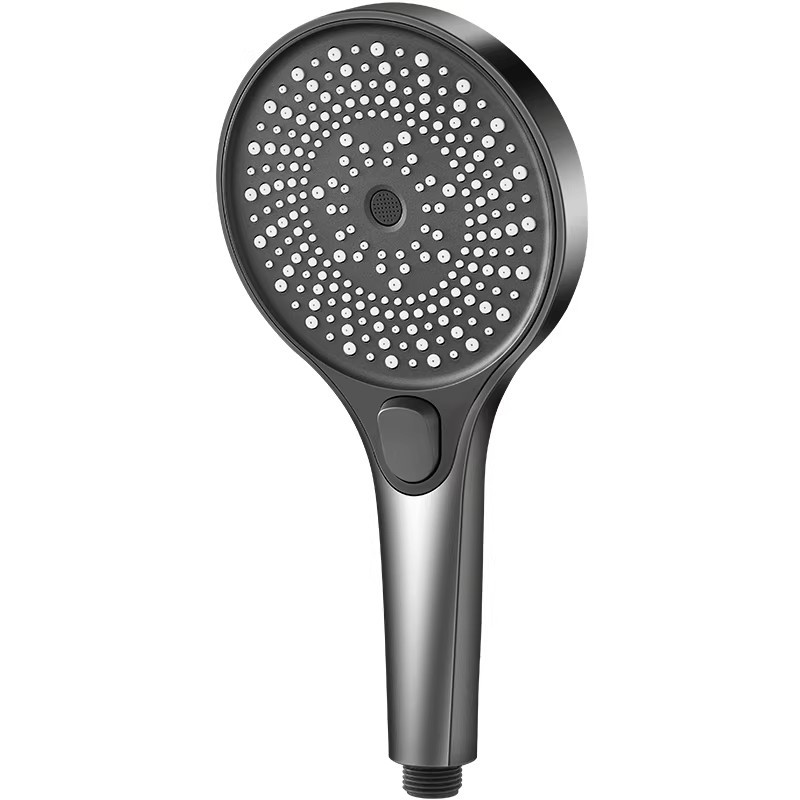 高水圧ハンドヘルドシャワーヘッド。3つの噴射モード、シリコン - High Pressure Shower Head Handheld のレビューと価格