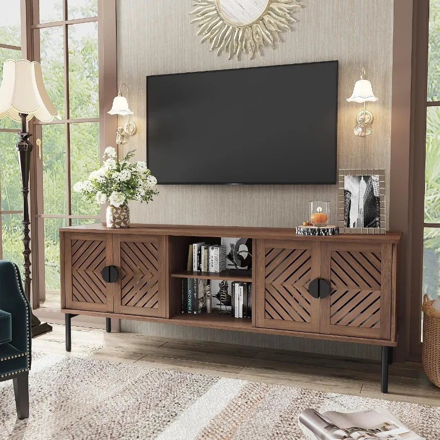 63cmのテレビ台。リビングルーム用。収納棚付きのエンジニア - Storage & Organization のレビューと価格