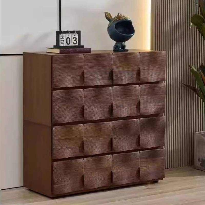 ブラックブラウンベッドサイドテーブルデザイナークラシック格安 - Storage & Organization のレビューと価格