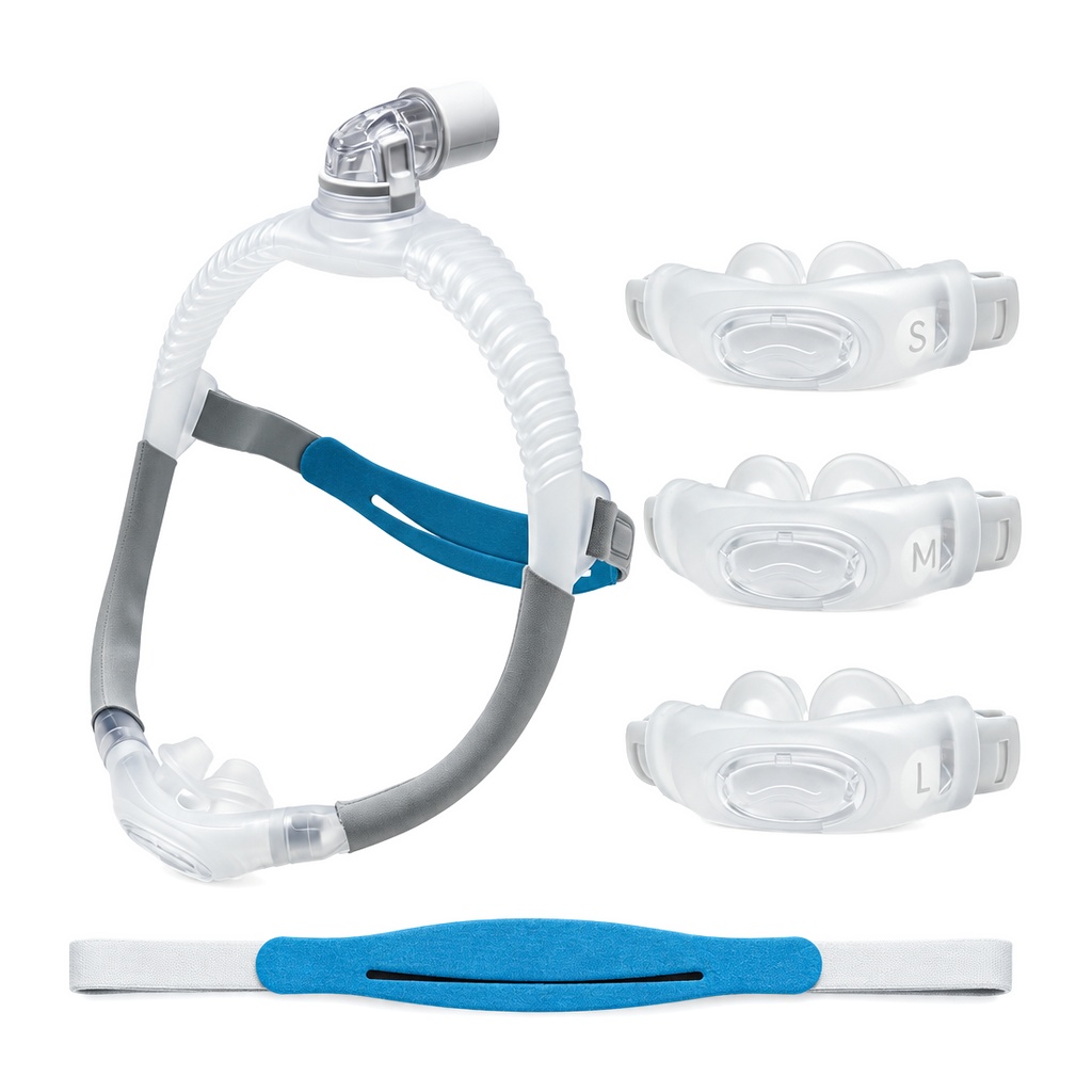 AirFit P30i 鼻用ピロー付きCPAPマスク。ヘッド - Anti Snore Contour Pillow のレビューと価格