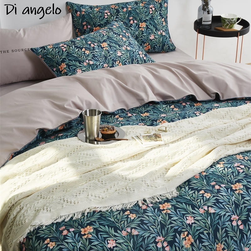 600TC エジプト綿 RU ヨーロッパ RU ダブルフラワ - Aesthetic Floral Duvet Cover のレビューと価格