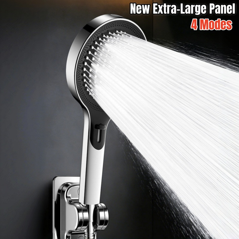 新登場！携帯式高圧シャワーヘッド。4つのモードを搭載し、特大 - High Pressure Shower Head Handheld のレビューと価格