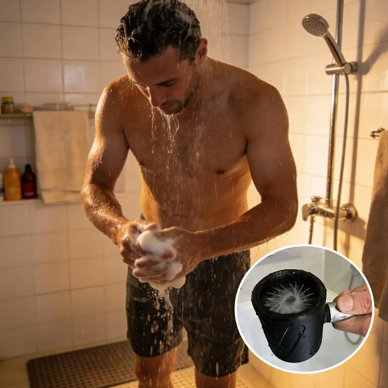 男性用シャワーノズル 強力洗浄マッサージスプレー 多機能2i - High Pressure Shower Head Handheld のレビューと価格
