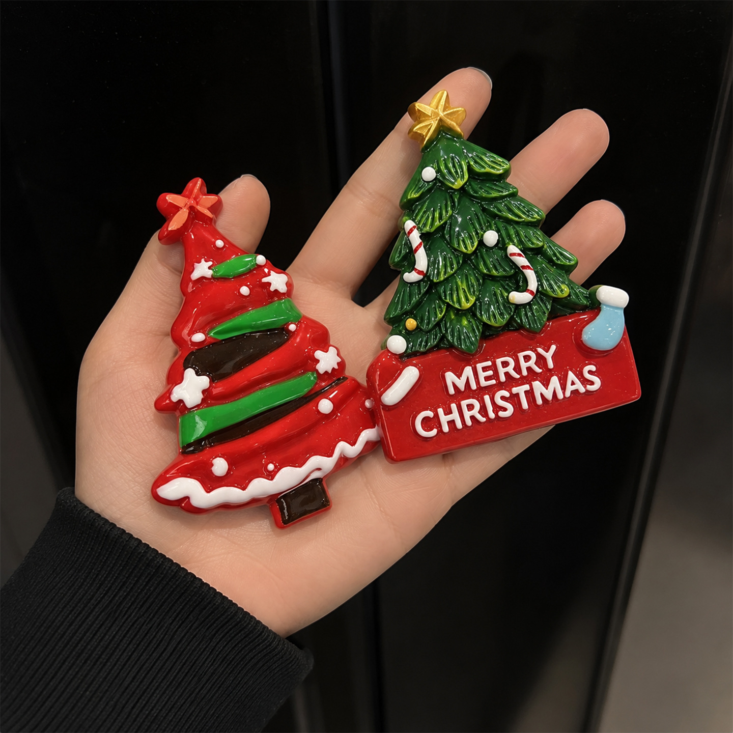 クリスマス冷蔵庫用マグネットセット。メリークリスマス、クリス - Kitchen のレビューと価格