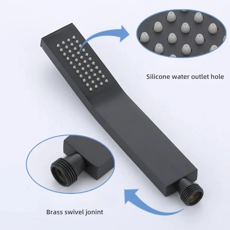 ハンドヘルドシャワーヘッド、ステンレス製 - 高水圧、広範囲 - High Pressure Shower Head Handheld のレビューと価格